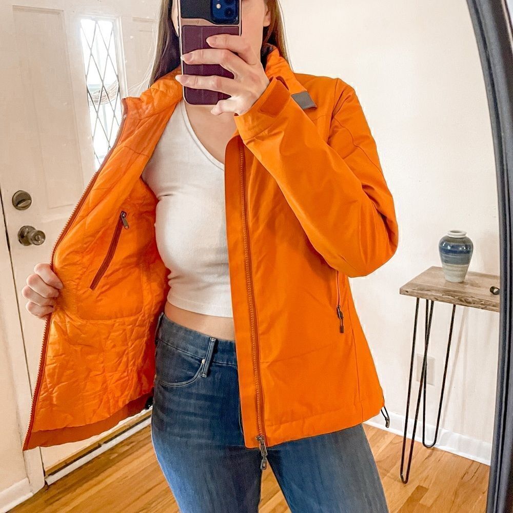 Patagonia Solar Wind Jacket Deep Mango M - Picture 3 of 10